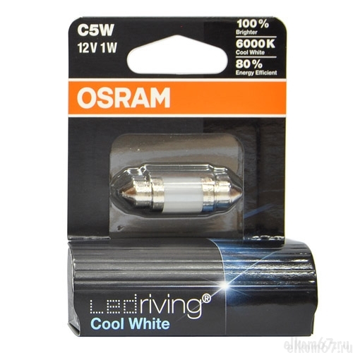  C5W (SV8.5/8) 35 LED PREMIUM COOL WHITE 6000K () 12V OSRAM /1/5